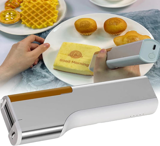 Spazies Food Inkjet Pen, Portable Handheld Edible Printer