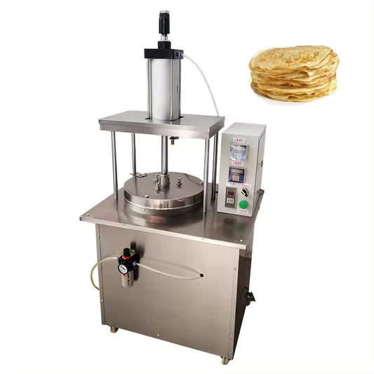 Automatic Tortilla Pancake Chapati Press Maker Pita Roti Making Cooking Machine