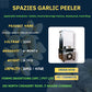 SPAZIES 1261  Garlic Peeling Machine 304 Stainless steel Capacity 20KG/Hour ,  Garlic Clove Peeler for Kitchen /Hotel /Factory / Restaurant / food shop /-